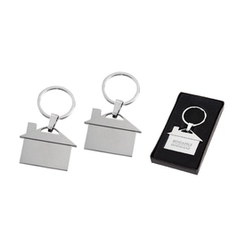 Çift Taraflı Metal Anahtarlık