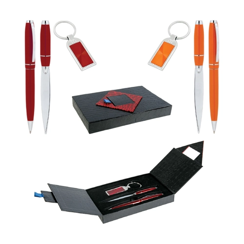 Kalem & Anahtarlık & Zarf Açacağı Set