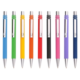 Metal Rubber Tükenmez Kalem