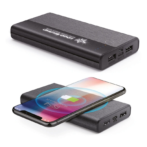 Powerbank 10000 mAh Wireless Mobil Şarj Cihazı