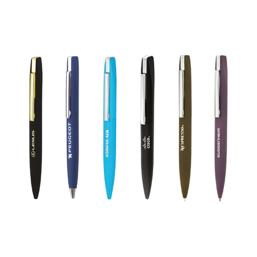 Metal Rubber Tükenmez Kalem