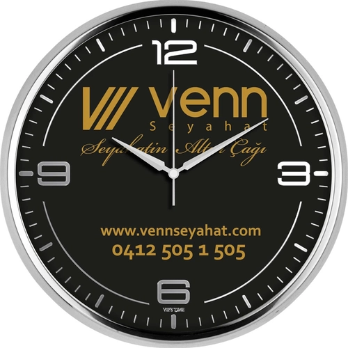 Metal Duvar Saati