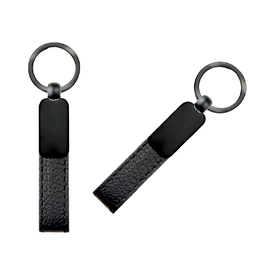 Çift Taraflı Metal Suni̇ Deri̇ Anahtarlık