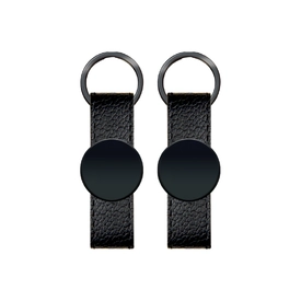 Çift Taraflı Metal Suni̇ Deri̇ Anahtarlık