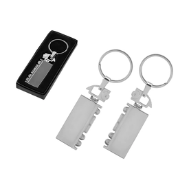 Çift Taraflı Metal Tır Anahtarlık