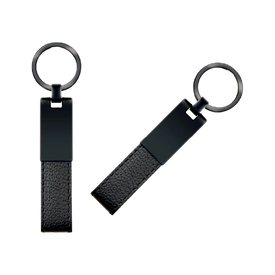 Çift Taraflı Metal Suni̇ Deri̇ Anahtarlık