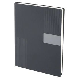 Siyah termo deri defter