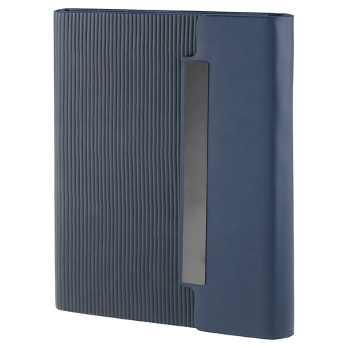 Lacivert termo deri defter