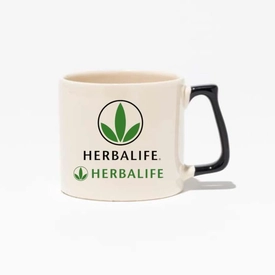 Luks Siyah Kulplu Seramik Kupa