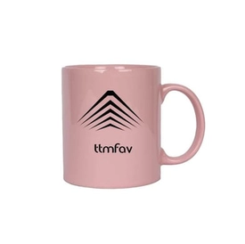 Pastel Pembe Seramik Kupa