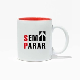 İçi Pembe Seramik Kupa