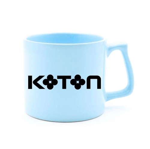 Luks Pastel Mavi Seramik Kupa